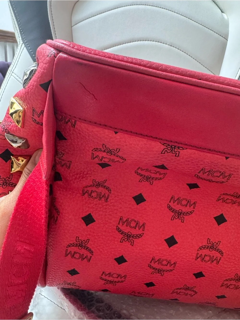 MCM backpack bright